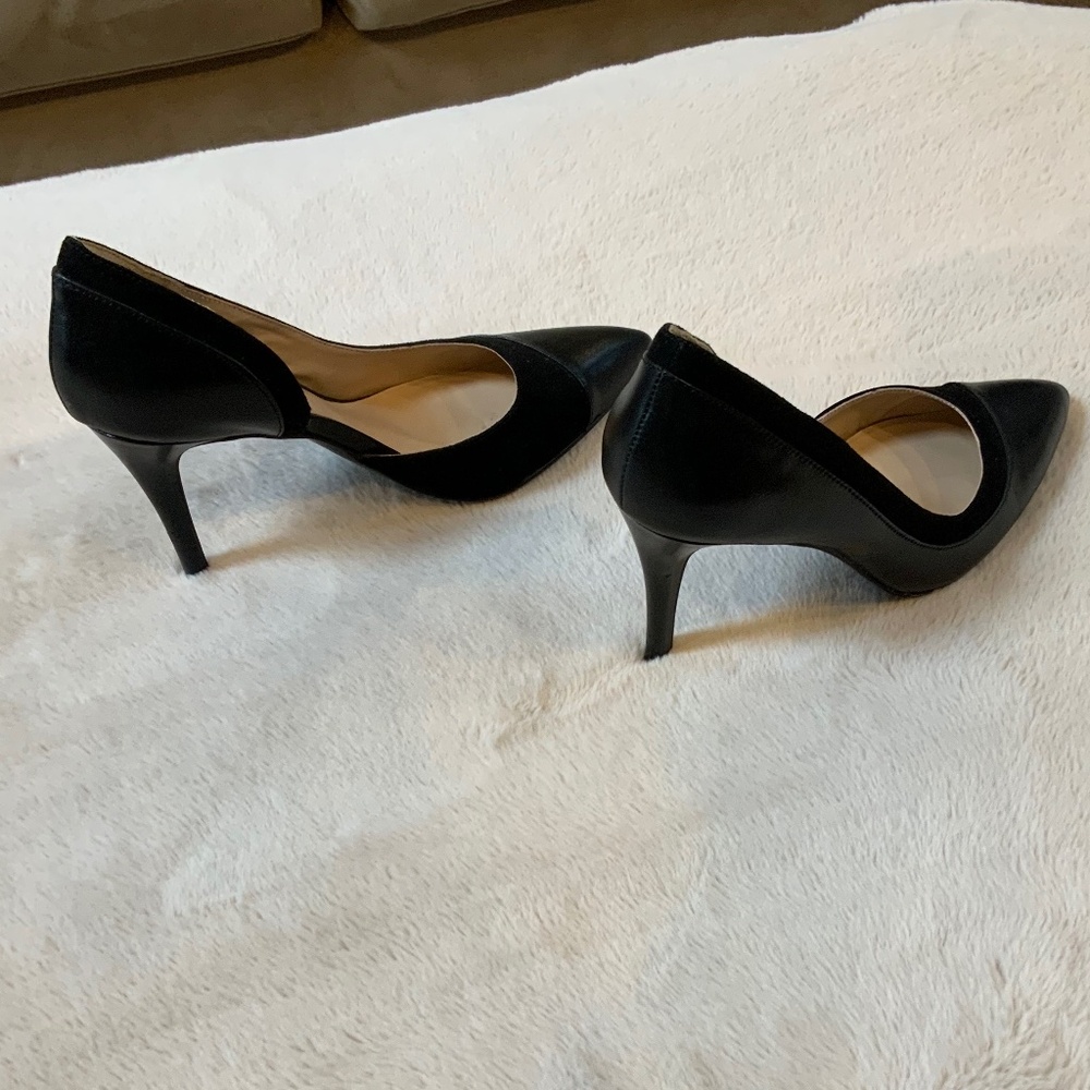 Nine West D’orsay  Black 8 Pointed Stiletto Heels Date night Wedding Guest Party - Picture 3 of 7